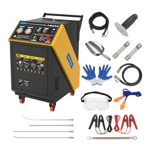 Dry ice blasting cleaning - blasting,