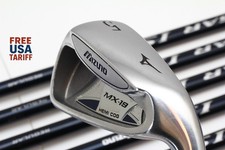 8Pcs MIZUNO MX-19 HEMI COG Iron set 5-6-7-8-9-PW-GW-SW Regular Flex EXSAR IS2 RH