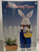 Vtg Standing Easter Male Bunny