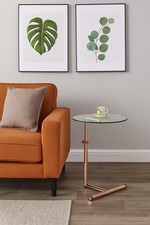 Clear Glass Side/End/Laptop