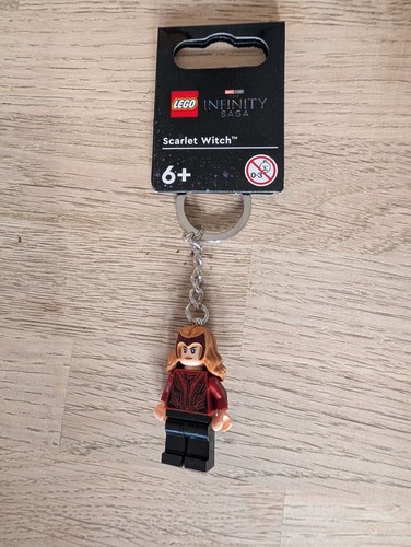Lego scarlet witch keychain - lego,
