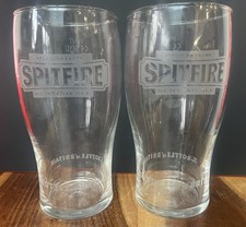 2 x SPITFIRE ale pint Bottle