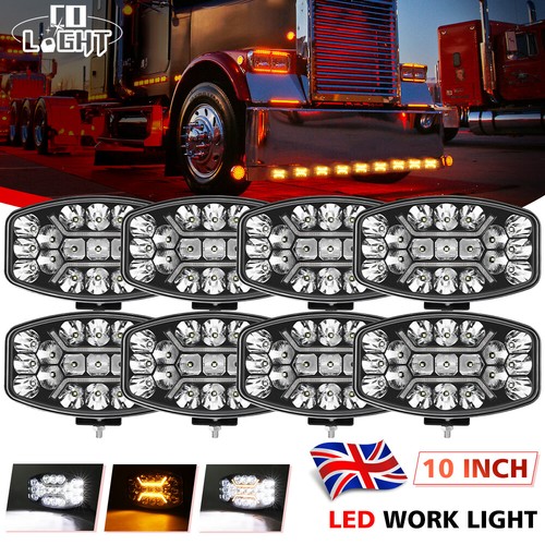 Full led spot light amber - light,