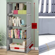 Grey Bookshelf 4 Tier