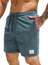JMIERR Men's Corduroy Shorts