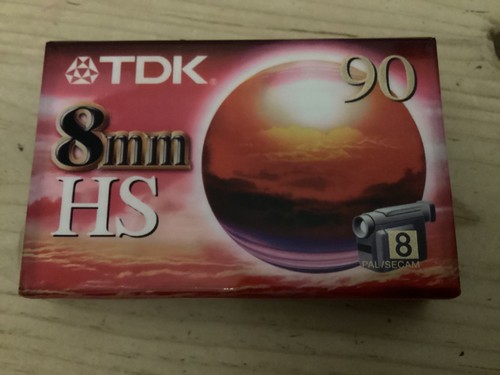 Tdk 8mm p5 90hsen - tdk, hs