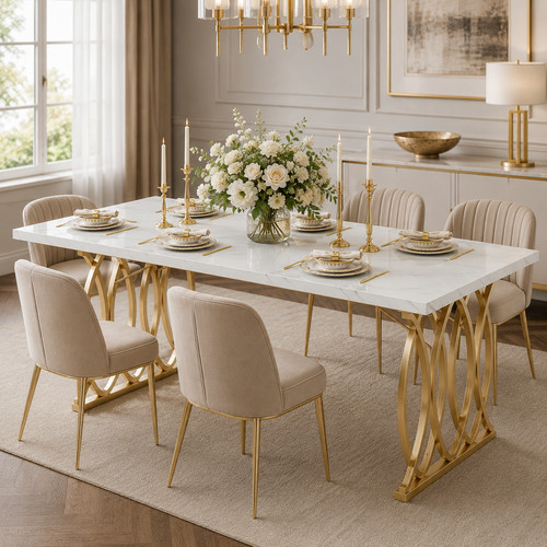Dining table 160cm - dining, rectangular