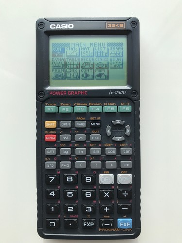 Casio 9750g graphing - casio, fx-9750g