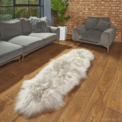 Icelandic sheepskin rug double - sheepskin,