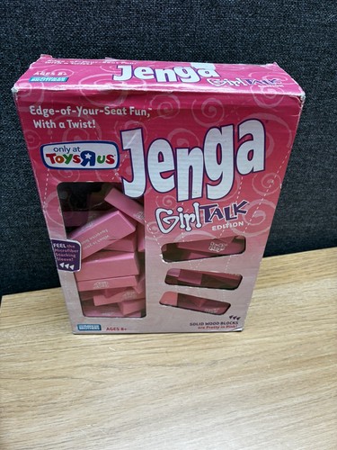 Jenga girl talk pink - ‘girl,