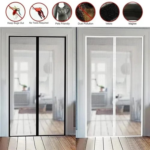Magnetic fly screen door mesh - fly,