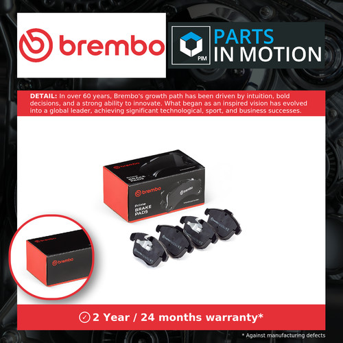 Brake pads set front p24076 - pads,
