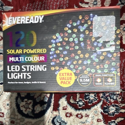 Eveready 120 led solar - eveready,