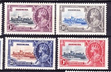 Bermuda-1935 KGV Silver