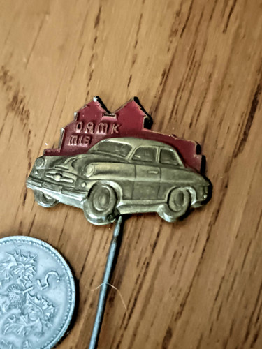 Vintage skoda octavia pin - vintage,