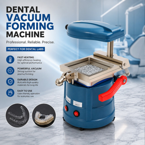 Dental vacuum forming machine - dental,
