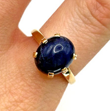 Lapis lazuli ring gold - ring, ct