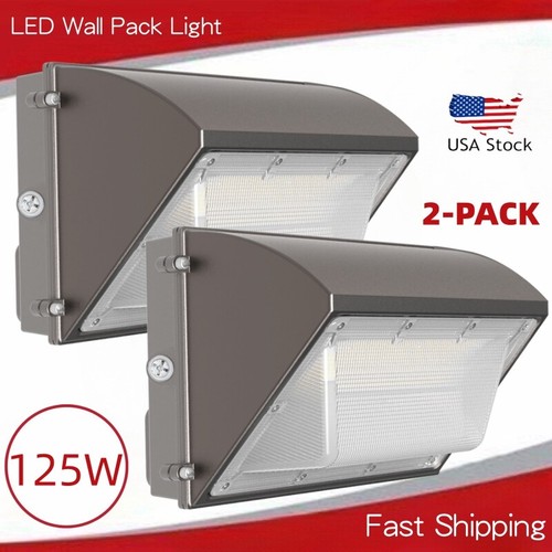 Led wall pack light 125w - pack,