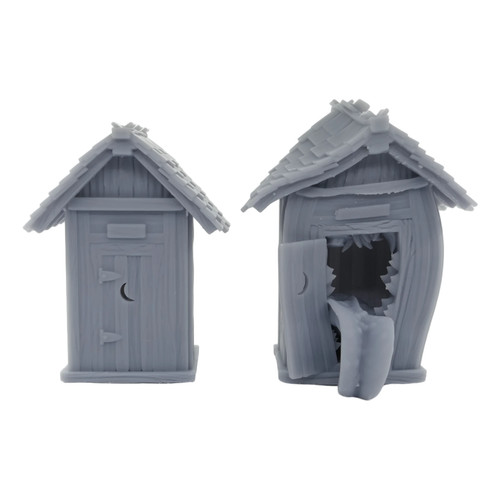 Outhouse mimic printed - outhouse,