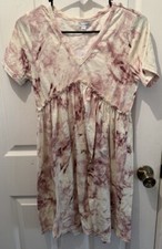 Love, Fire LA Dress Pink Tie Dye Size S NWT