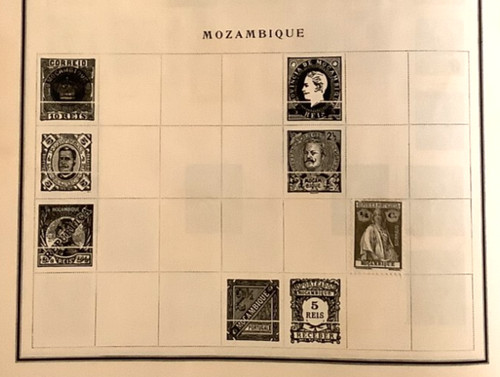 Mozambique hinged vintage - mozambique,