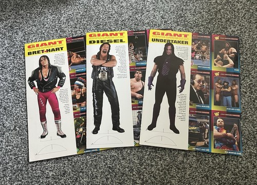 Wwf 1995 magazine uncut - wwf, card