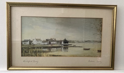 Art print artist signed - print, rachel