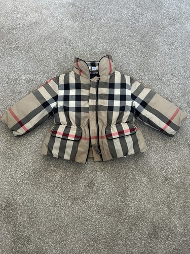 Baby burberry puffer jacket - baby,