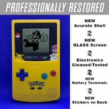 GameBoy Color Pokemon Pikachu