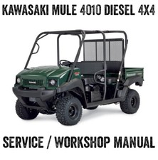 2009-2013 Kawasaki Mule 4010