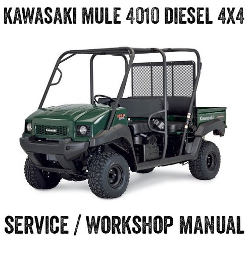 2009 2013 kawasaki mule - kawasaki, 4010