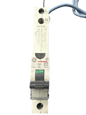 GENERAL ELECTRIC 16A 30MA 605009 CURVE B 10kA 30mA RCBO TYPE AC DPE