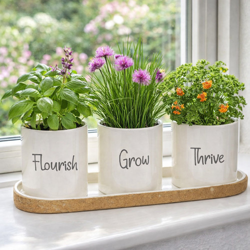 Indoor herb planter - indoor, window