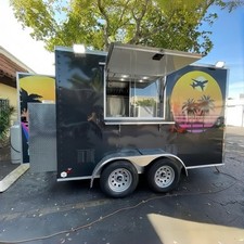 Ice Cream Food Trailer Beach