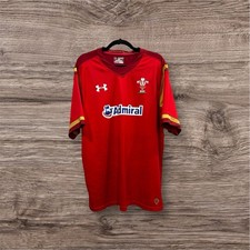 Wales Rugby Home Shirt 2015/16 2XL - Under Armour Admiral Loose Fit