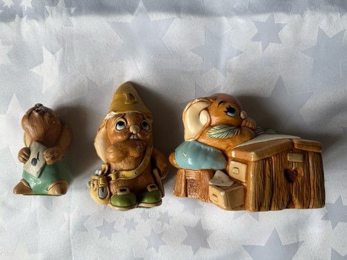Vintage pendelfin stoneware - stoneware, x3
