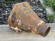 Antique Vintage Gutter Cast