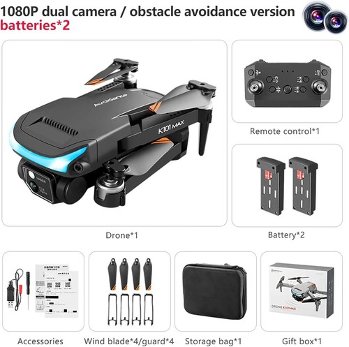 K101 max mini drone - k101, 1080p