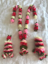 Indian Bollywood Artificial Flower Wedding Garland / Pooja