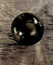 Black Jet Stone sphere Large