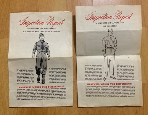 Vintage boy scouts - boy, uniform