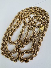 Chunky 9ct yellow gold solid - chunky,