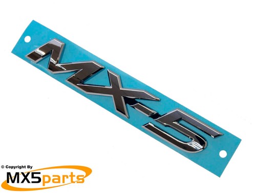 Mx5 rear boot - boot, badge