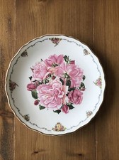 Royal Albert Plate. Queen Mother’s Favourite Flowers - ‘Albertine Rose’