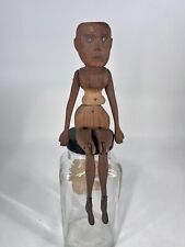 Antique Articulated Folk Art Primitive Bedpost Doll Artist Lay Figure Mannequin