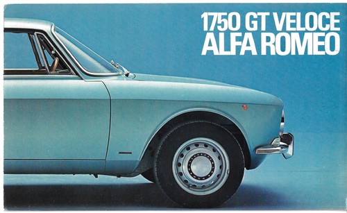 Alfa romeo 1750 veloce - gt,