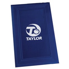 Taylor Bowls Rubber Delivery Mat - WBB regulation, blue (UK)