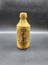 Antique Cornish Ginger Beer Bottle Redruth Brewery Cornwall #17