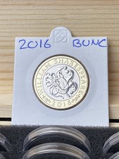 2016 Shakespeare Comedies Jester £2 Two Pound Coin Brilliant Uncirculated BUNC