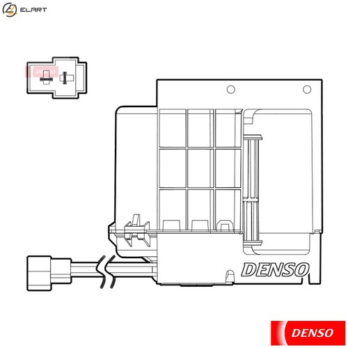 Interior blower dea17033 for - interior,